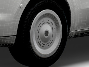 Generic EV Small Van 2023 wheel 3D Модель