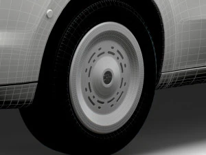 Generic EV Small Van 2023 wheel 3D Model