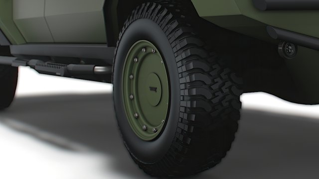 Generic MRAP 2022 3D 模型 .c4d .max .obj .3ds .fbx .stl .blend 