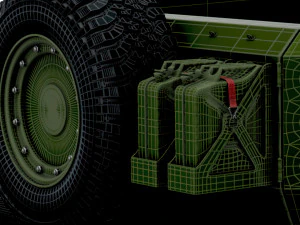 Generic MRAP 2022 3D Model