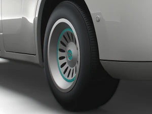 Jenerik Panelvan 2023 tekerleği 3D Model