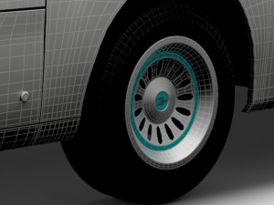 Generic Panel Van 2023 wheel 3D Model
