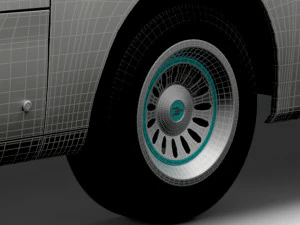 Generic Panel Van 2023 wheel 3D Model