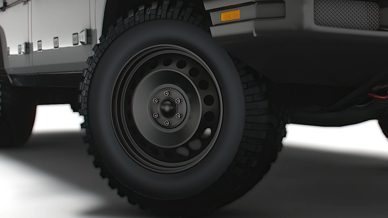 INEOS Grenadier 2023 wheel 3D Model .c4d .max .obj .3ds .fbx .stl .blend 