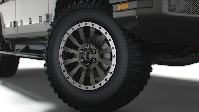 INEOS Grenadier Fieldmaster 2023 wheel 3D 모델 .c4d .max .obj .3ds .fbx .stl .blend 