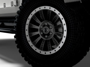 INEOS Grenadier Fieldmaster 2023 wheel 3D 모델