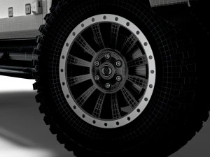 INEOS Grenadier Fieldmaster 2023 wheel 3D Model