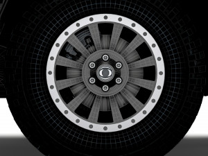 INEOS Grenadier Fieldmaster 2023 wheel 3D 모델