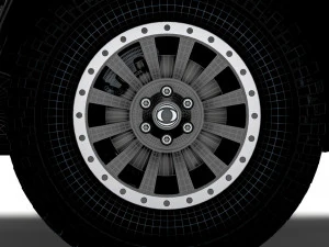 INEOS Grenadier Fieldmaster 2023 wheel 3D Model