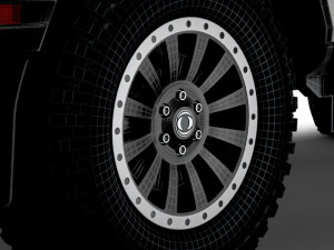 INEOS Grenadier Fieldmaster 2023 wheel 3D Model
