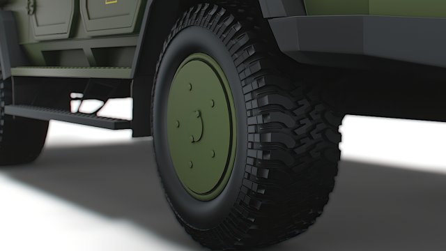 Kozak 2M1 2022 wheel Modello 3D .c4d .max .obj .3ds .fbx .stl .blend 