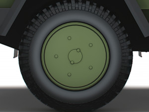 Kozak 2M1 2022 wheel Modello 3D
