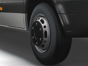 Mercedes Sprinter Cargo Van 2008 wheel 3D Model