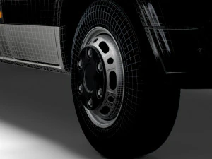 Mercedes Sprinter Cargo Van 2008 wheel 3D Model