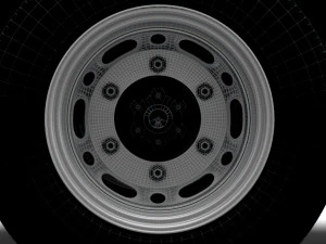 Mercedes Sprinter Cargo Van 2008 wheel 3D Model