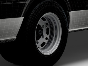 Mercedes Sprinter Cargo Van 2008 wheel 3D Модель