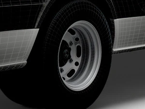 Mercedes Sprinter Cargo Van 2008 wheel 3D Model