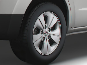 Nissan E NV200 Van 2022 wheel Modelo 3D