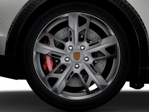 Porsche Taycan Cross Turismo 2022 wheel 3D Model