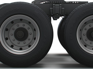 Tesla Semi Truck 2023 wheel 3D 模型