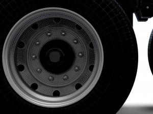 Tesla Semi Truck 2023 wheel 3D 模型