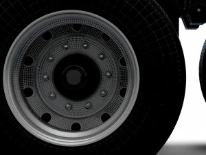 Tesla Semi Truck 2023 wheel 3D Model