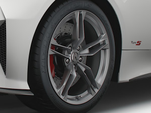 Acura NSX Type S 2022 wheel Modelo 3D