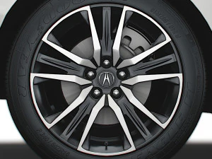 Acura RLX SH AWD 2021 wheel 3D Model