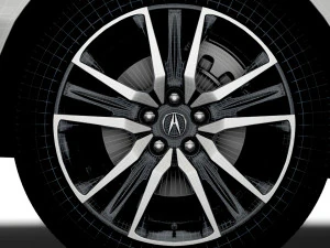 Acura RLX SH AWD 2021 wheel 3D Model