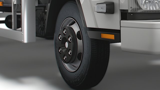Chevrolet W3500 2021 wheel Modello 3D .c4d .max .obj .3ds .fbx .stl .blend 