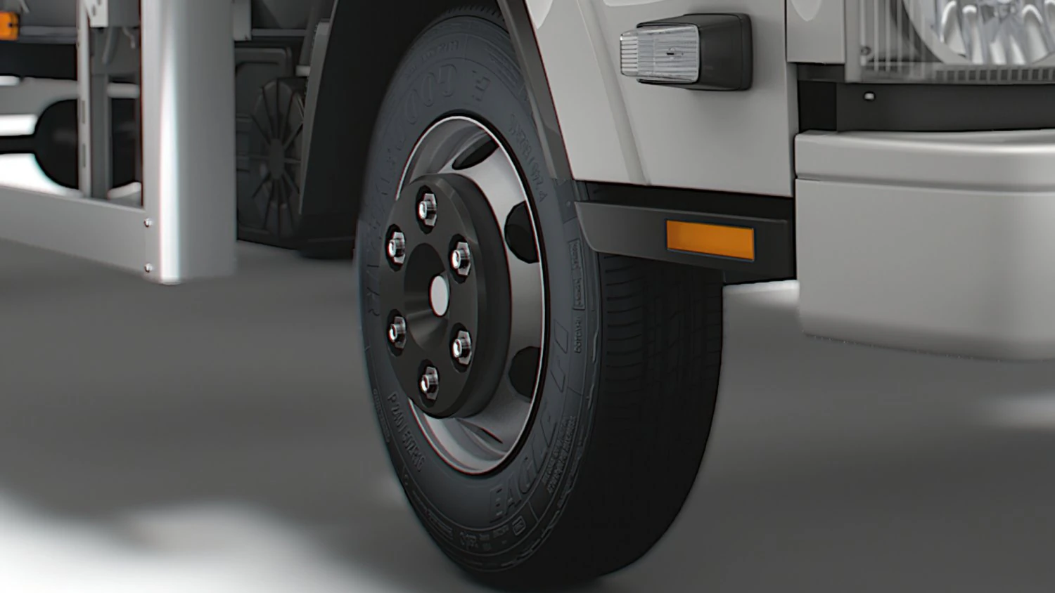 Chevrolet W3500 2021 wheel 3D Model .c4d .max .obj .3ds .fbx .stl .blend 