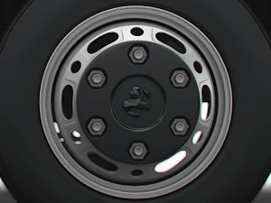 Dodge Sprinter Van 2009 wheel 3D Model