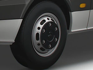 Dodge Sprinter Van 2009 wheel 3D Model