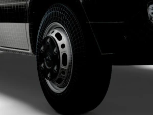Dodge Sprinter Van 2009 wheel 3D Model