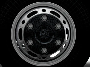 Dodge Sprinter Van 2009 wheel 3D Model
