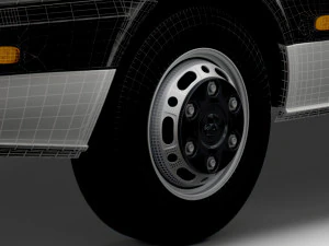 Dodge Sprinter Van 2009 wheel 3D Model