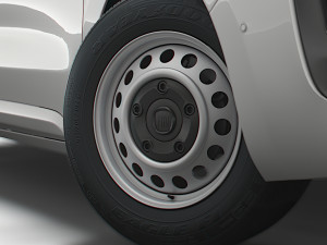 Fiat Scudo 2022 wheel 3D Model