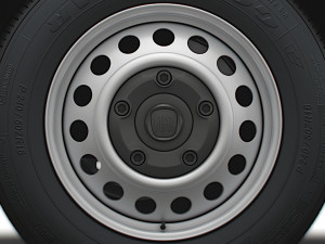 Fiat Scudo 2022 wheel 3Dモデル