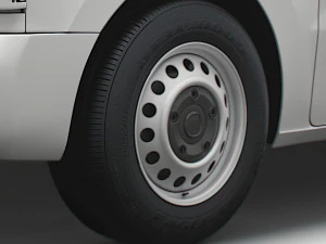 Fiat Scudo 2022 wheel 3D Model