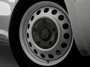 Fiat Scudo 2022 wheel 3Dモデル