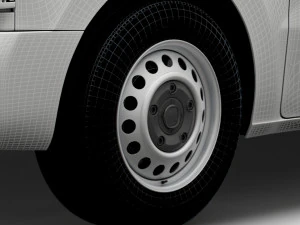 Fiat Scudo 2022 wheel 3D Model