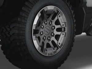GMC Hummer EV Pickup 2022 tekerleği 3D Model