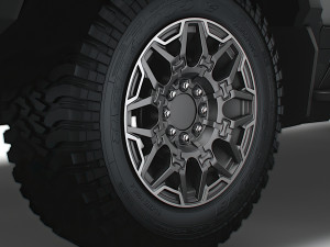 GMC Hummer EV Pickup Edition 1 2022 wheel 3D मॉडल