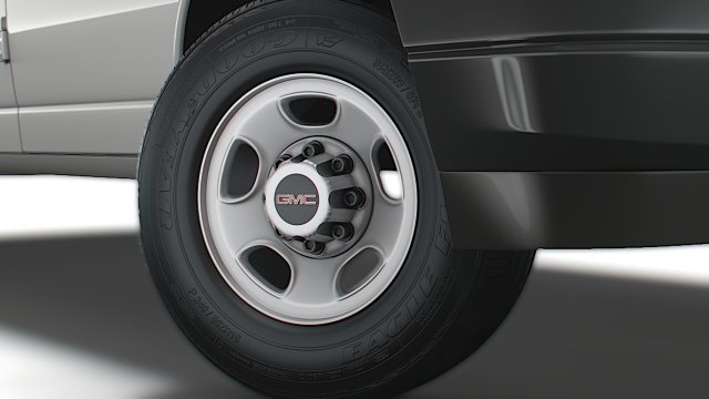 GMC Savana 2022 wheel 3D Модель .c4d .max .obj .3ds .fbx .stl .blend 
