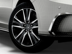 Honda Legend Hybrid 2021 wheel 3D Model
