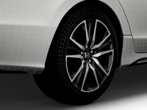 Honda Legend Hybrid 2021 wheel 3D Model