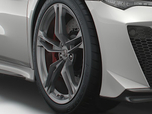 Honda NSX Type S 2022 wheel 3D Model