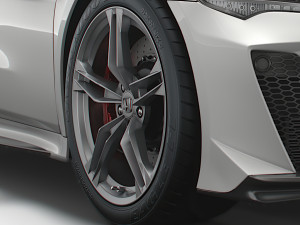 Honda NSX Type S 2022 wheel 3D 모델