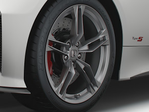Honda NSX Type S 2022 wheel 3D Model