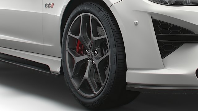 HSV GTS R W1 Sedan 2022 wheel 3D Model .c4d .max .obj .3ds .fbx .stl .blend 